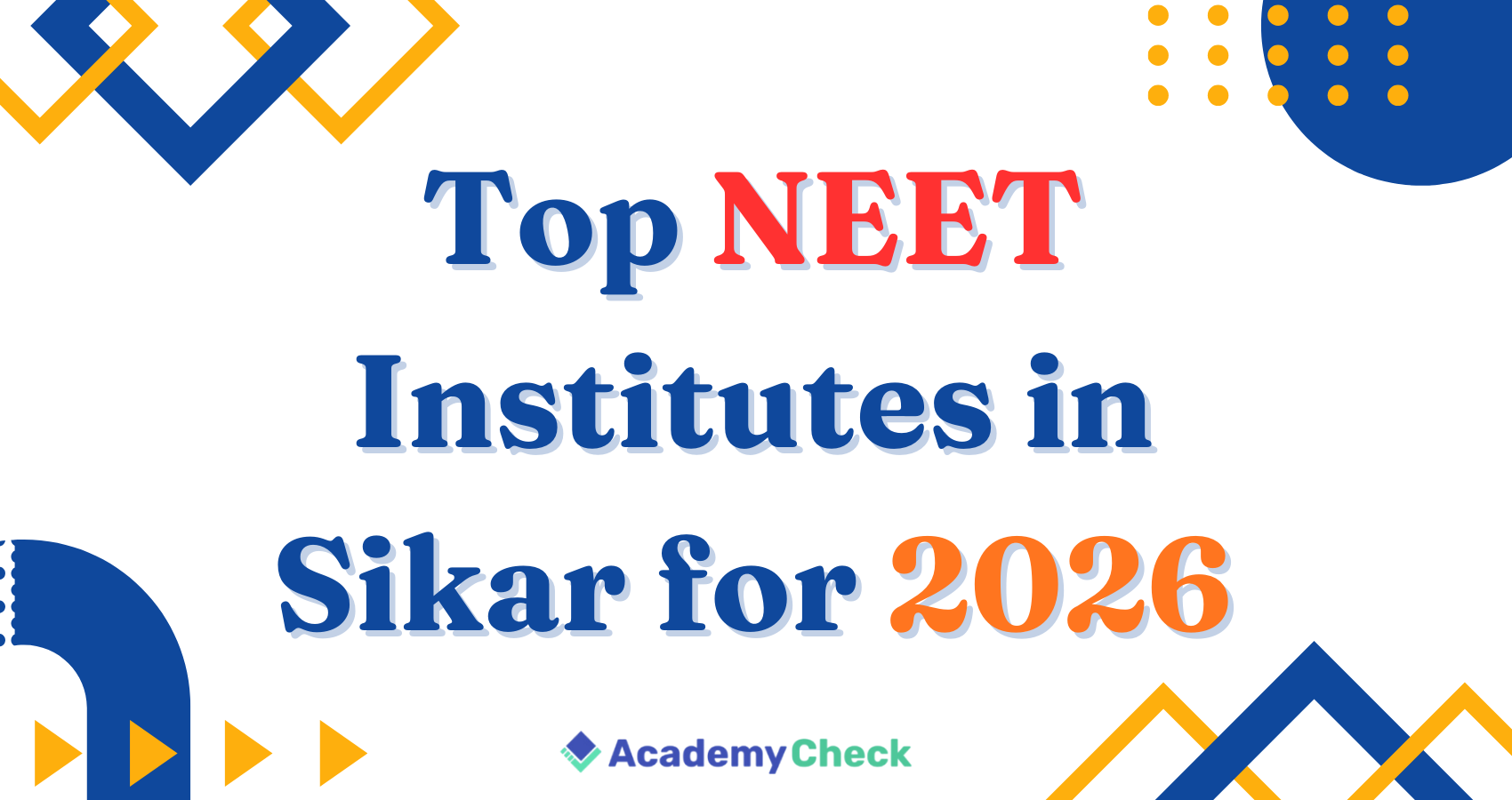 Top NEET Coaching Institutes in Sikar for 2026